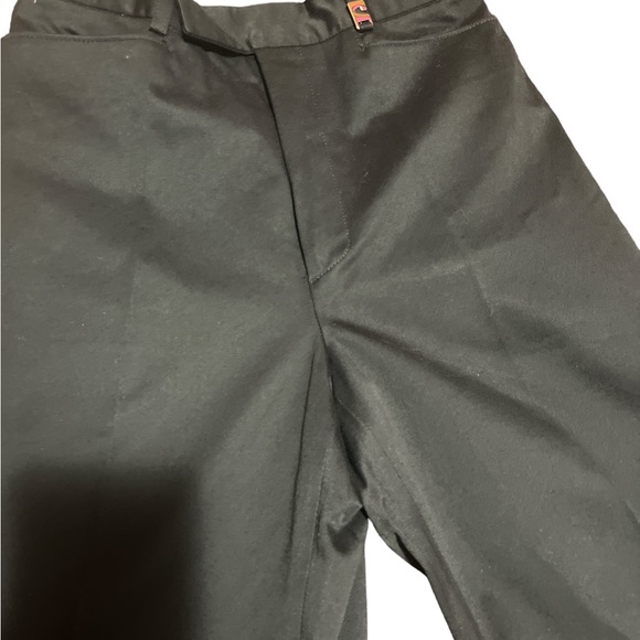 Vintage Rare Gucci Black Flare Wide Leg Pant Sz 40 - Picture 10 of 12